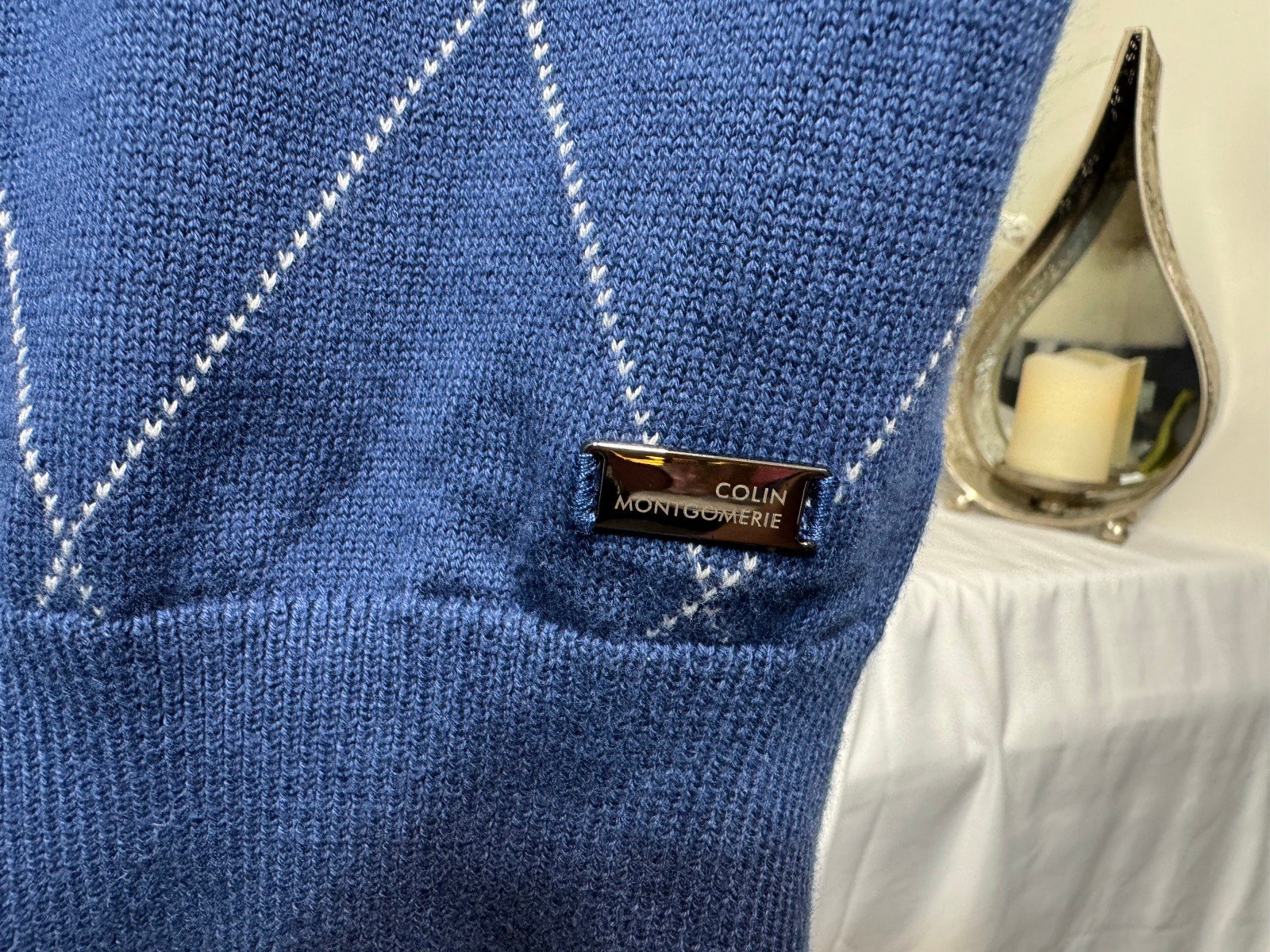 Colin Mongomery French Navy Tank Top Size M