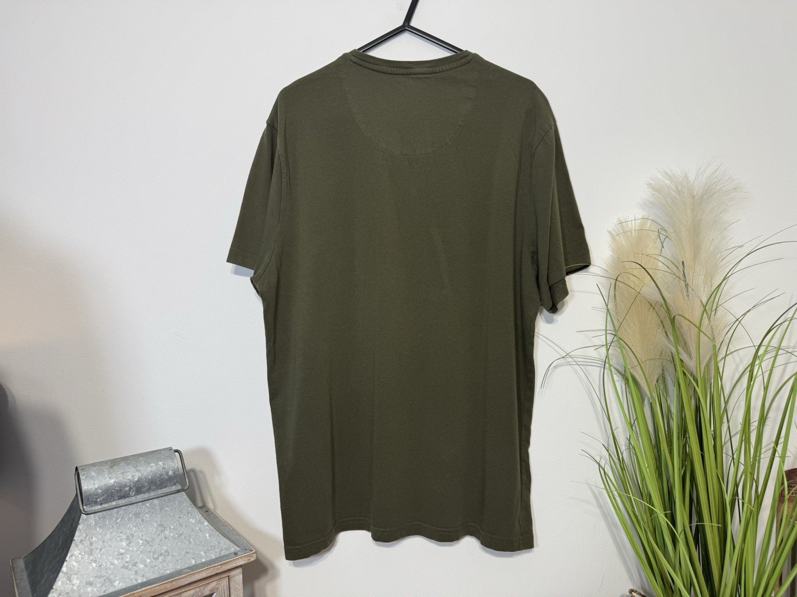 Khaki Graphic Short Sleeve T-Shirt Size M