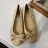 LILLEY CREAM BOW FRONT BALLET PUMPS SIZE 5