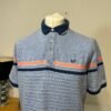 Lincoln Pique Knit Polo Shirt Size L