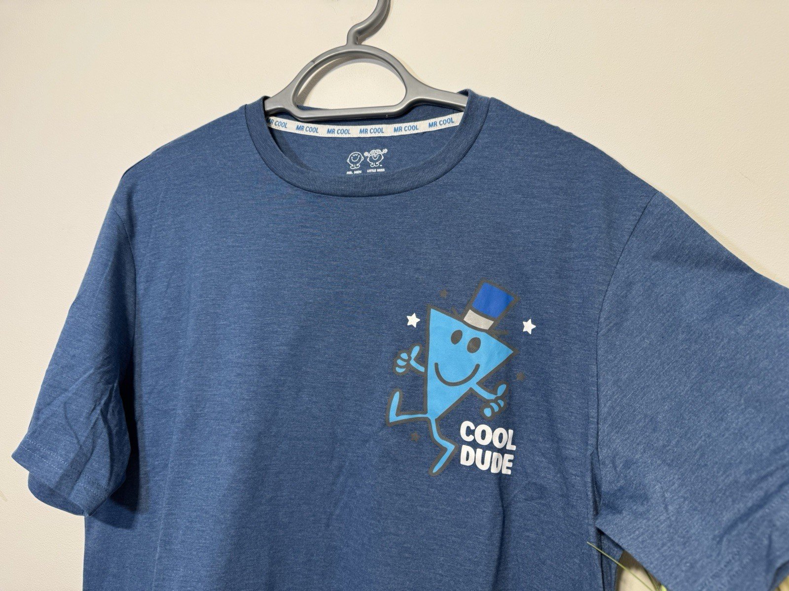 Mr Cool Blue Graphic Short Sleeve T-Shirt Size L