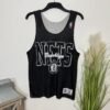 NBA Black Graphic Reversible Durable Ripstop Nylon Vest Size S
