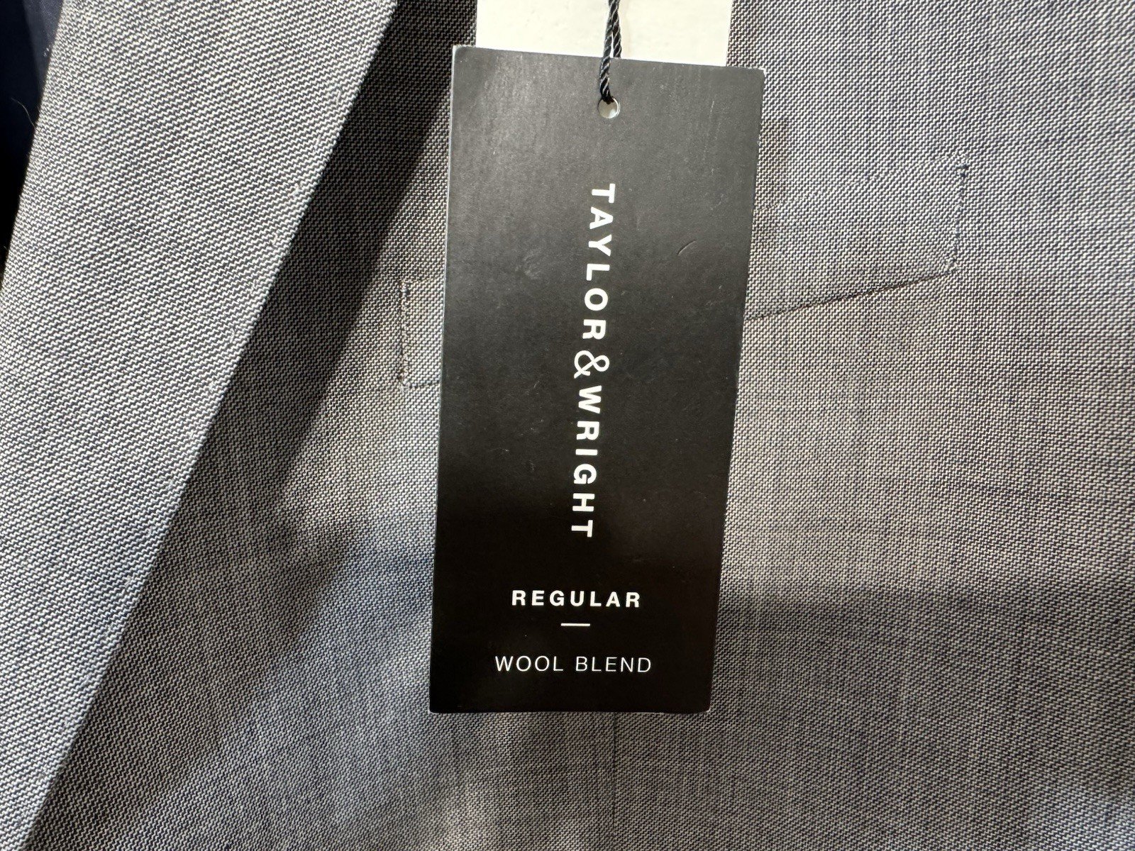 NEW Taylor & Wright Grey Suit Jacket Size 50R