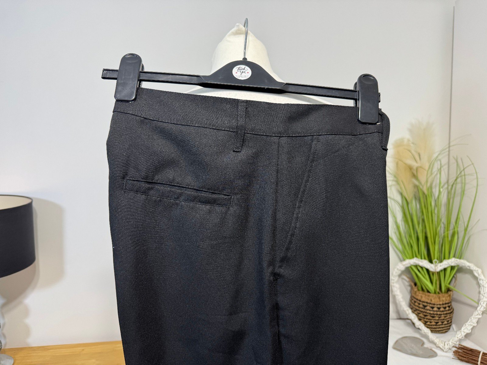 SLAZENGER STRAIGHT LEG CHINO TROUSERS WITH LOGO W34 L31