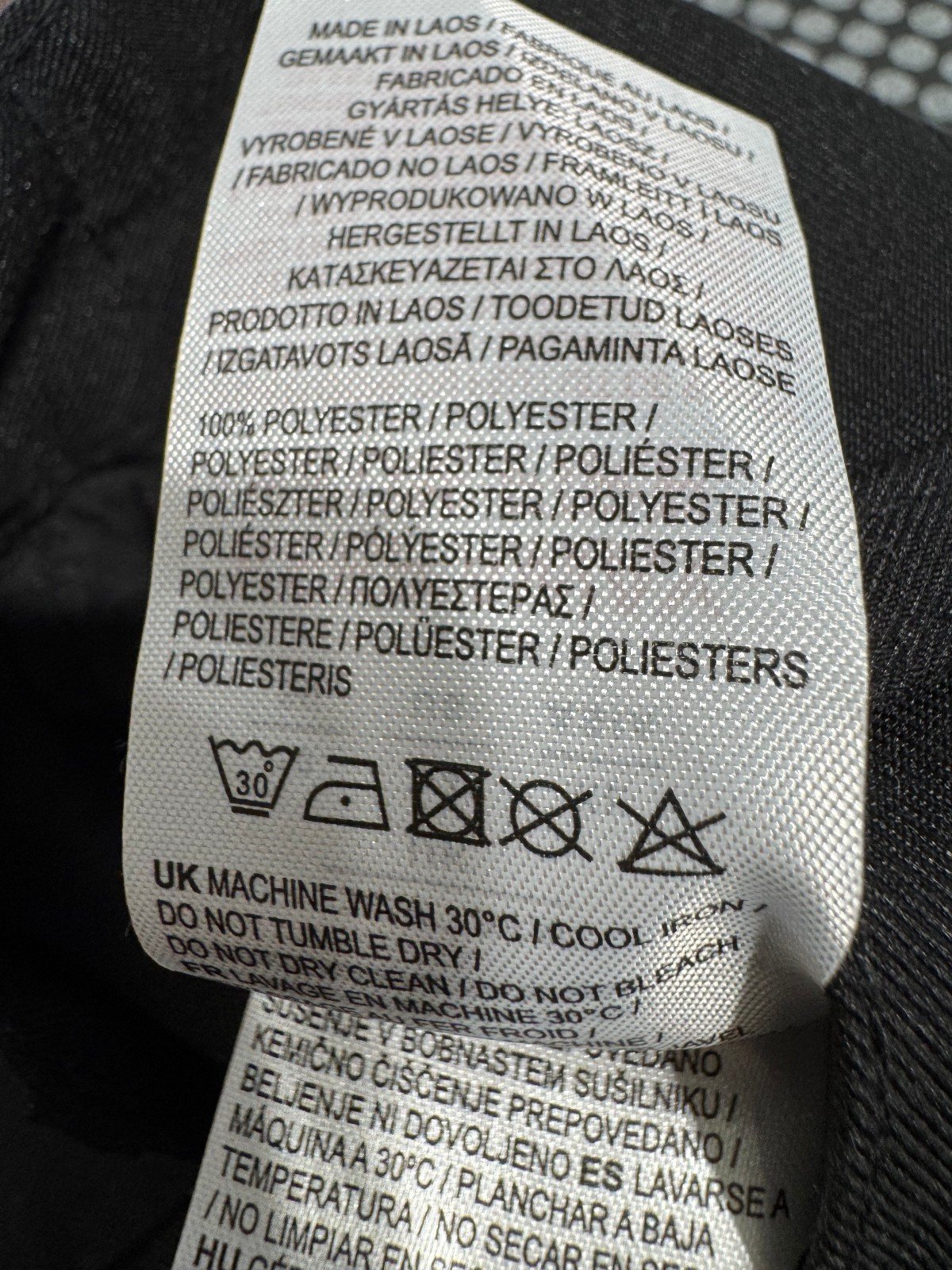 SLAZENGER STRAIGHT LEG CHINO TROUSERS WITH LOGO W34 L31