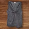 Select V-neck Glitter Top Ruched Bust  Sleeveless Size 10