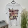 White Graphic Short Sleeve T-Shirt Size S