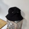Wonderful Accessories Black Beach Cotton Blend bucket Hat Size 56-58 Cm