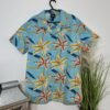 Bench Short Sleeve Shirt Floral Pattern Open Neck Size L