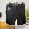 D Project Black Cargo Shorts Size 2XL