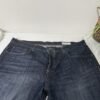 Dark Blue Button Close Straight Fit Denim Jeans W38 L30