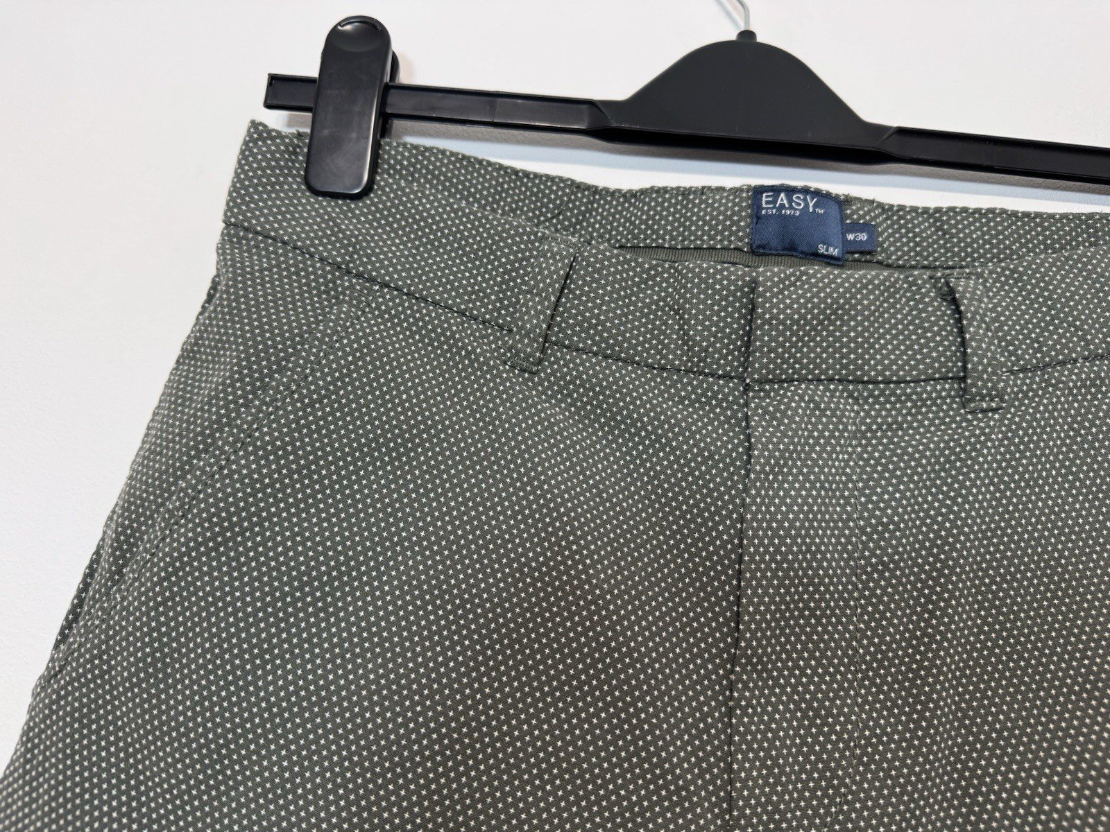 Easy Khaki Textured Chino Shorts W30