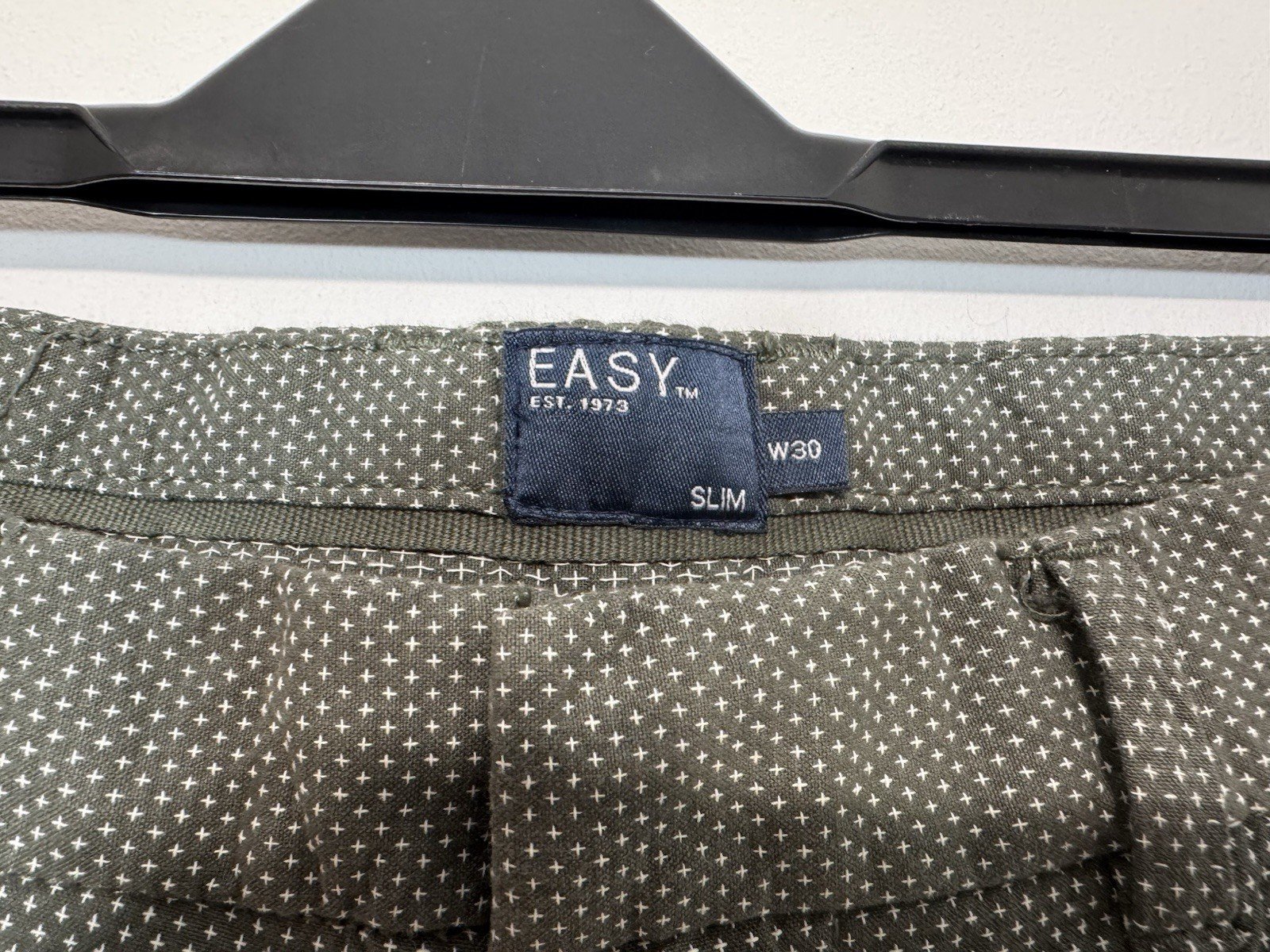 Easy Khaki Textured Chino Shorts W30