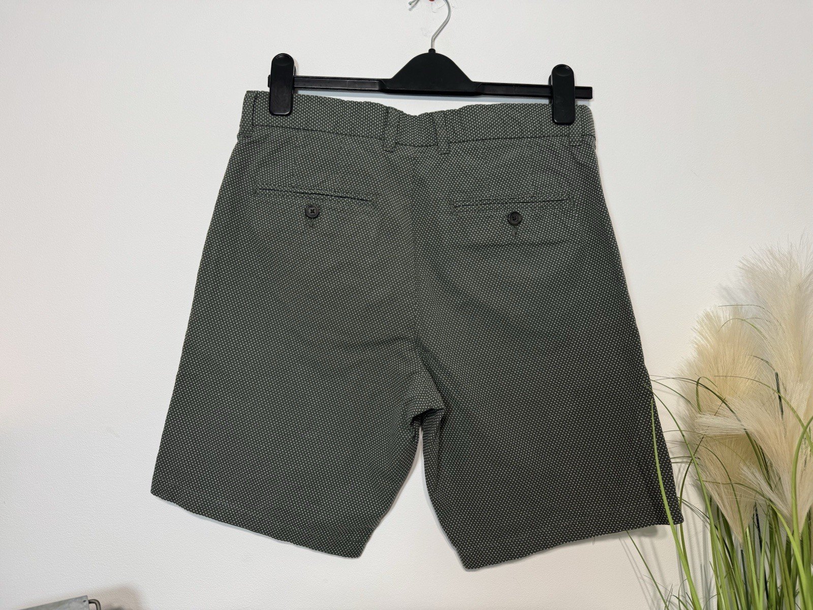 Easy Khaki Textured Chino Shorts W30