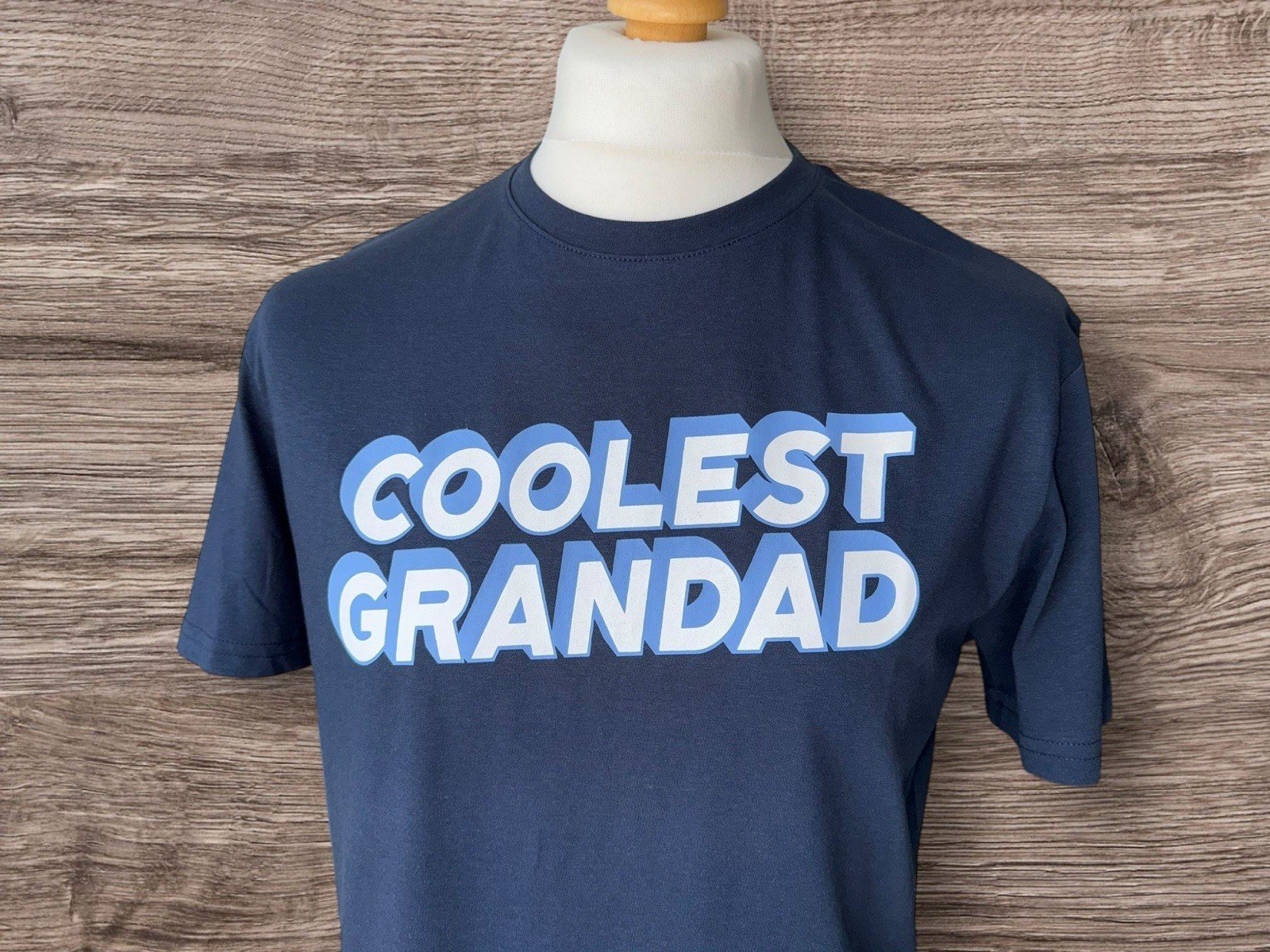 F&F Loungewear Relaxed Fit Navy T Shirt Front Graphic Size M