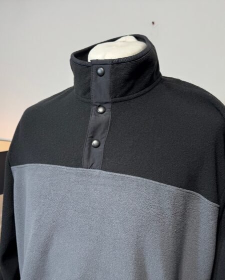 M&S 1/4 Popper High Neck Fleece Size XL