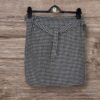 New Look Houndstooth Textured Pencil Skirt Elasticated Back Waist Belted Size18