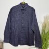Thomas Nash Stripe Woven Regular Fit Button Down Collar Shirt Size M