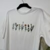 White Oversized Short Sleeve Graphic T-Shirt Size S