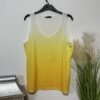Yellow Ombré Racer Back Vest Size M