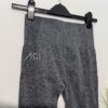 ARI Grey Graphic Gym Leggings Size S