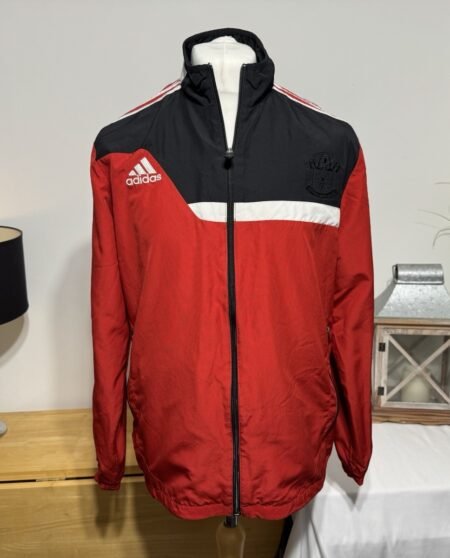 Adidas Mesh Lined Full Zip Jacket Size L