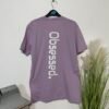 Anthem Lilac Graphic Front & Rear Organic Cotton Short Sleeve T-Shirt Size M