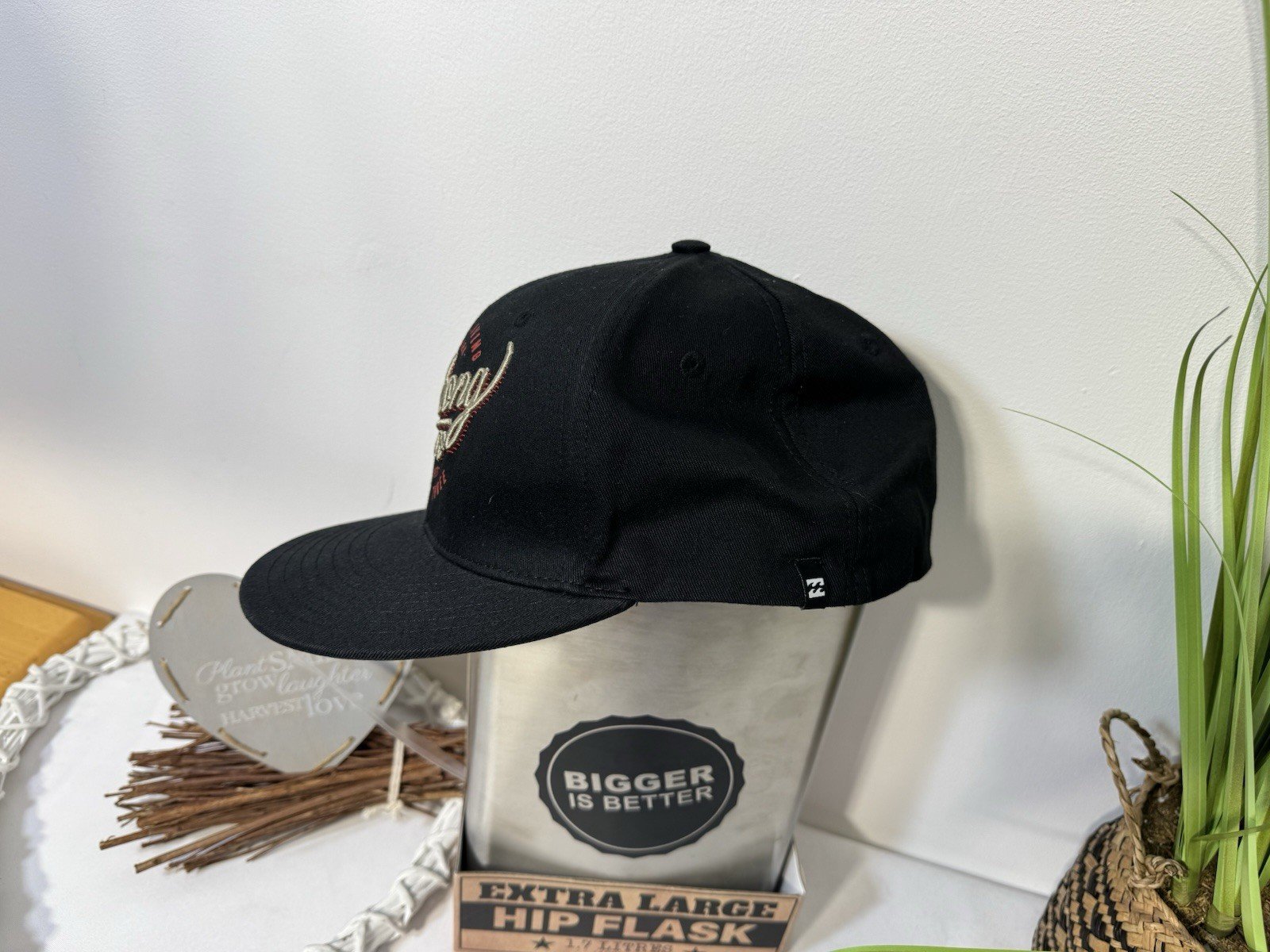 Billabong Black Cap Size 57cm