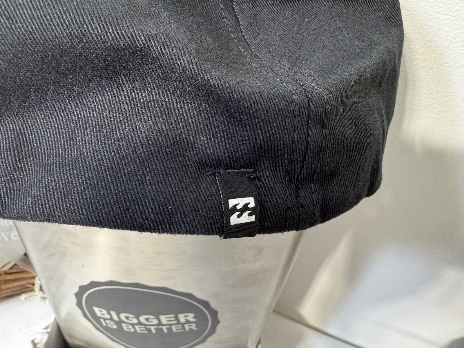 Billabong Black Cap Size 57cm