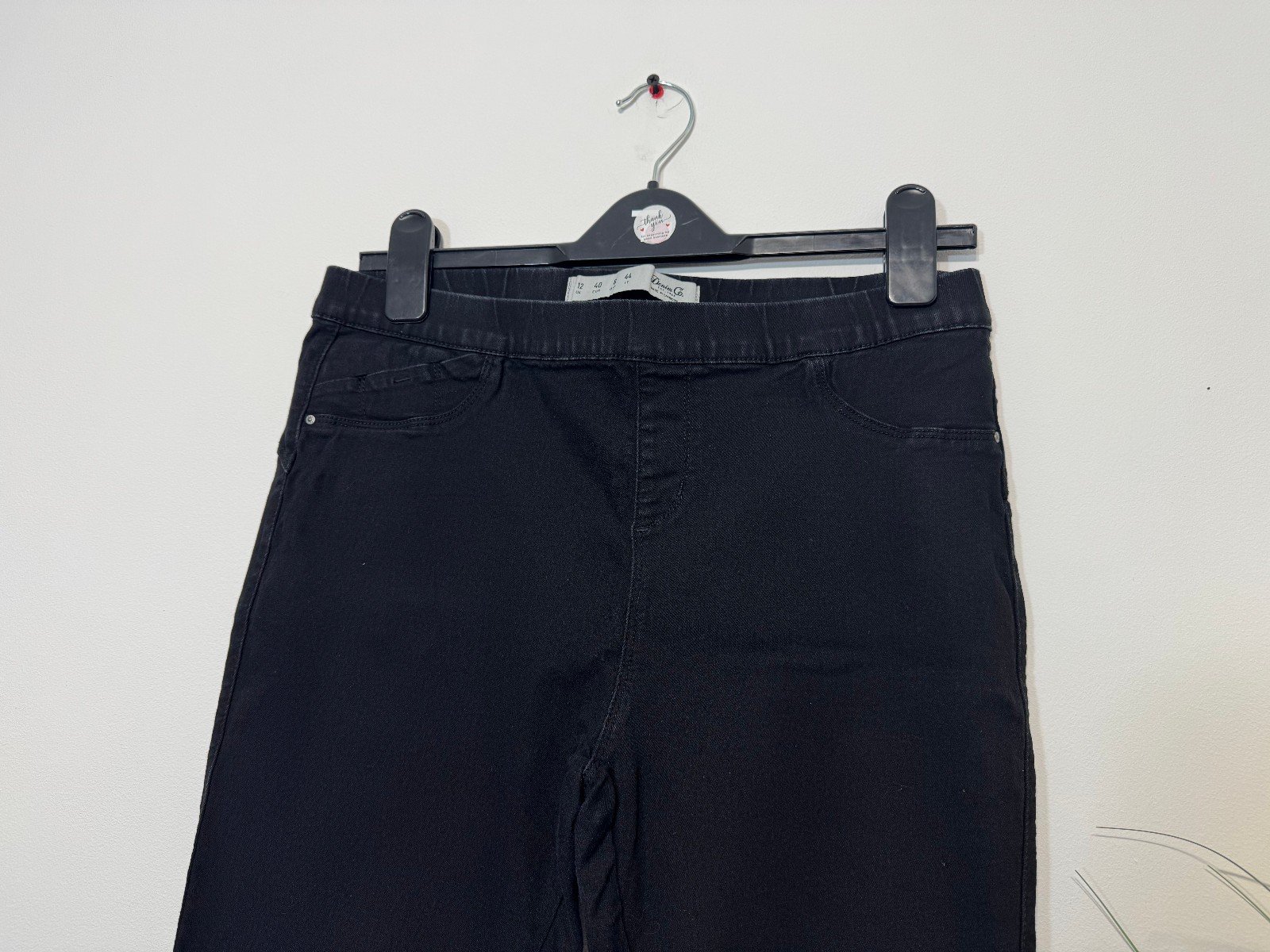 Black Stretch Jeggings Size 12