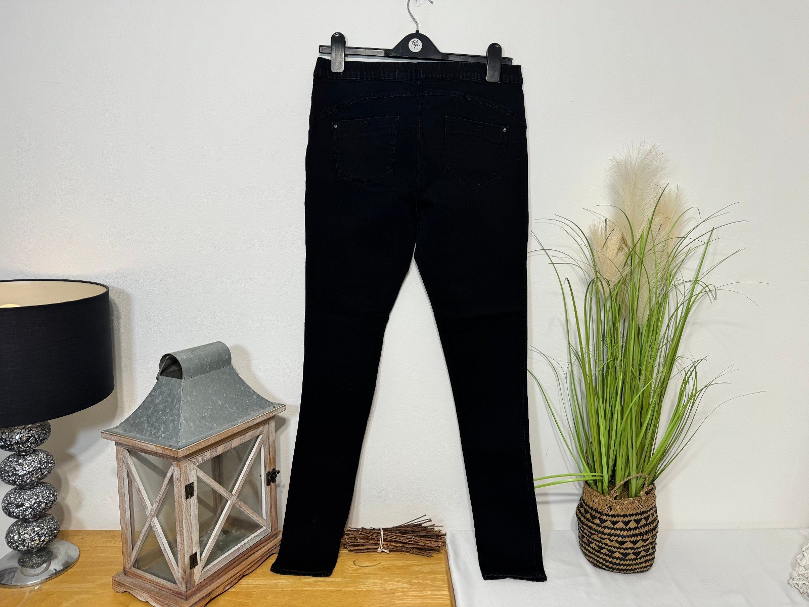 Black Stretch Jeggings Size 12