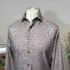 Collezione Tailored Fit Check Long Sleeve Shirt Size M