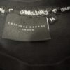 Criminal Damage London Black Graphic Cotton T-shirt Size M