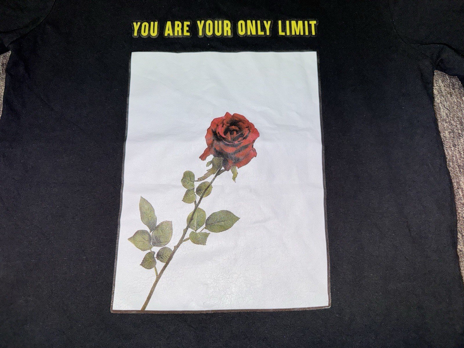 Criminal Damage London Black Graphic Cotton T-shirt Size M