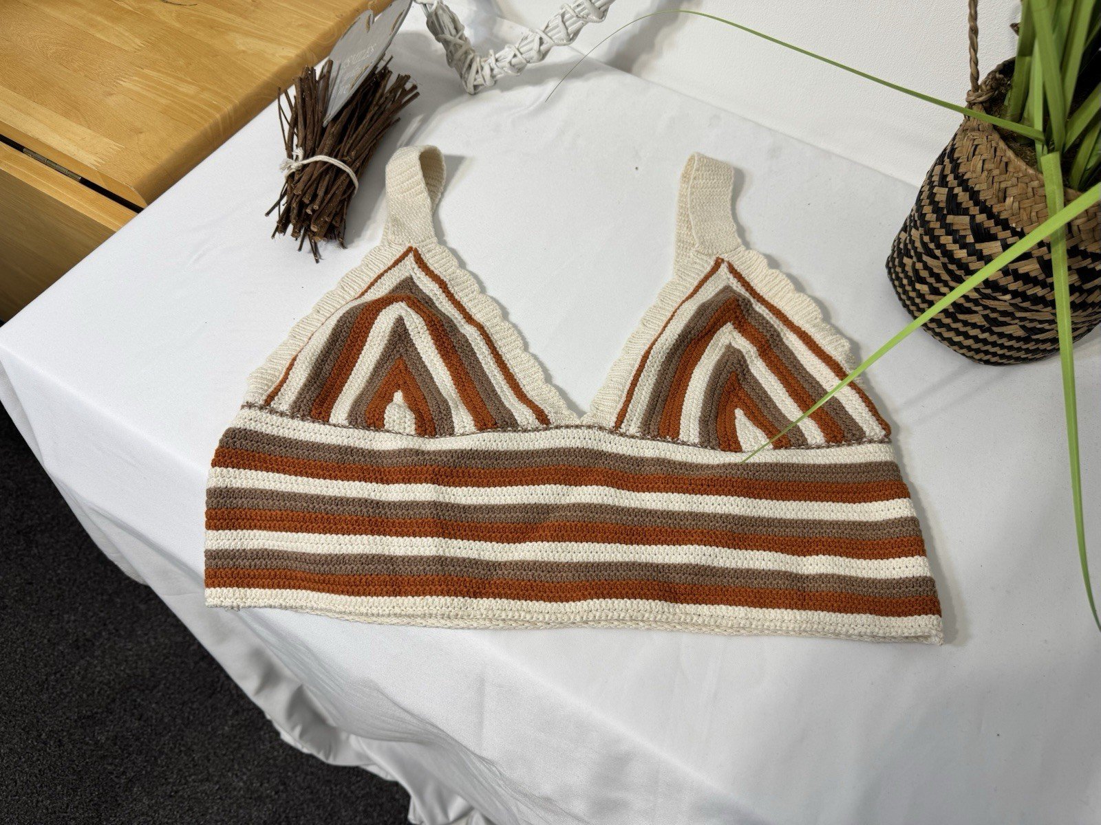 Crochet Crop Top Size 12