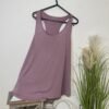 H&M Move Lilac Racer Back Top Size M