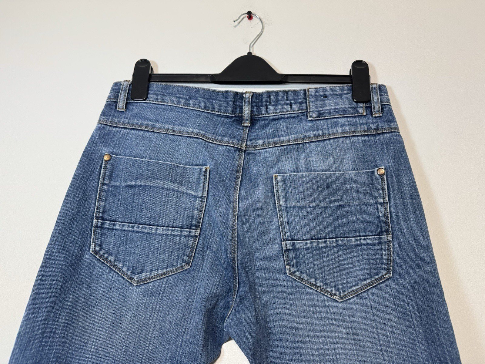 Industrialize Mid Blue Straight Fit Jeans W32 L32