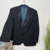 M&S Black Single Breast Tuxedo Jacket Size 44