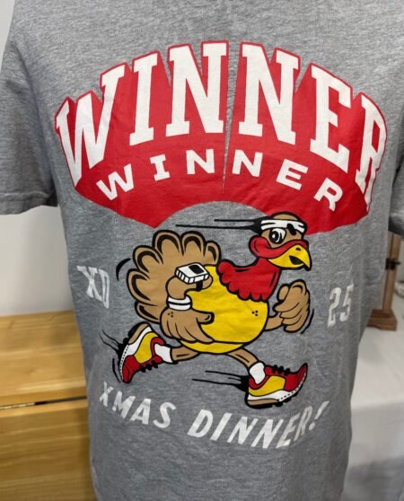 Marl Grey Christmas XD 25 Graphic T-shirt size M