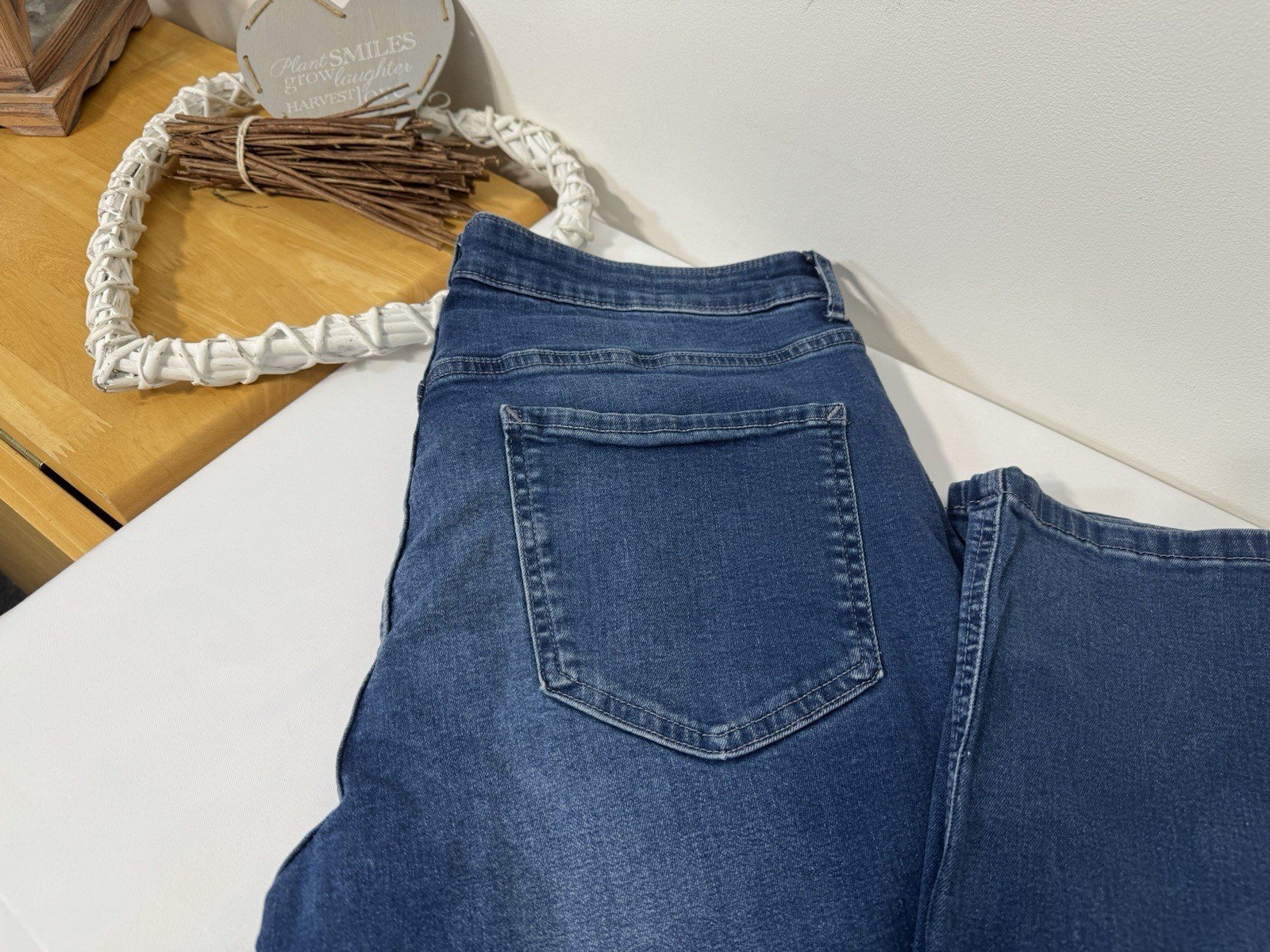 Mid Blue Denim Slim Fit Jeans W36 L31