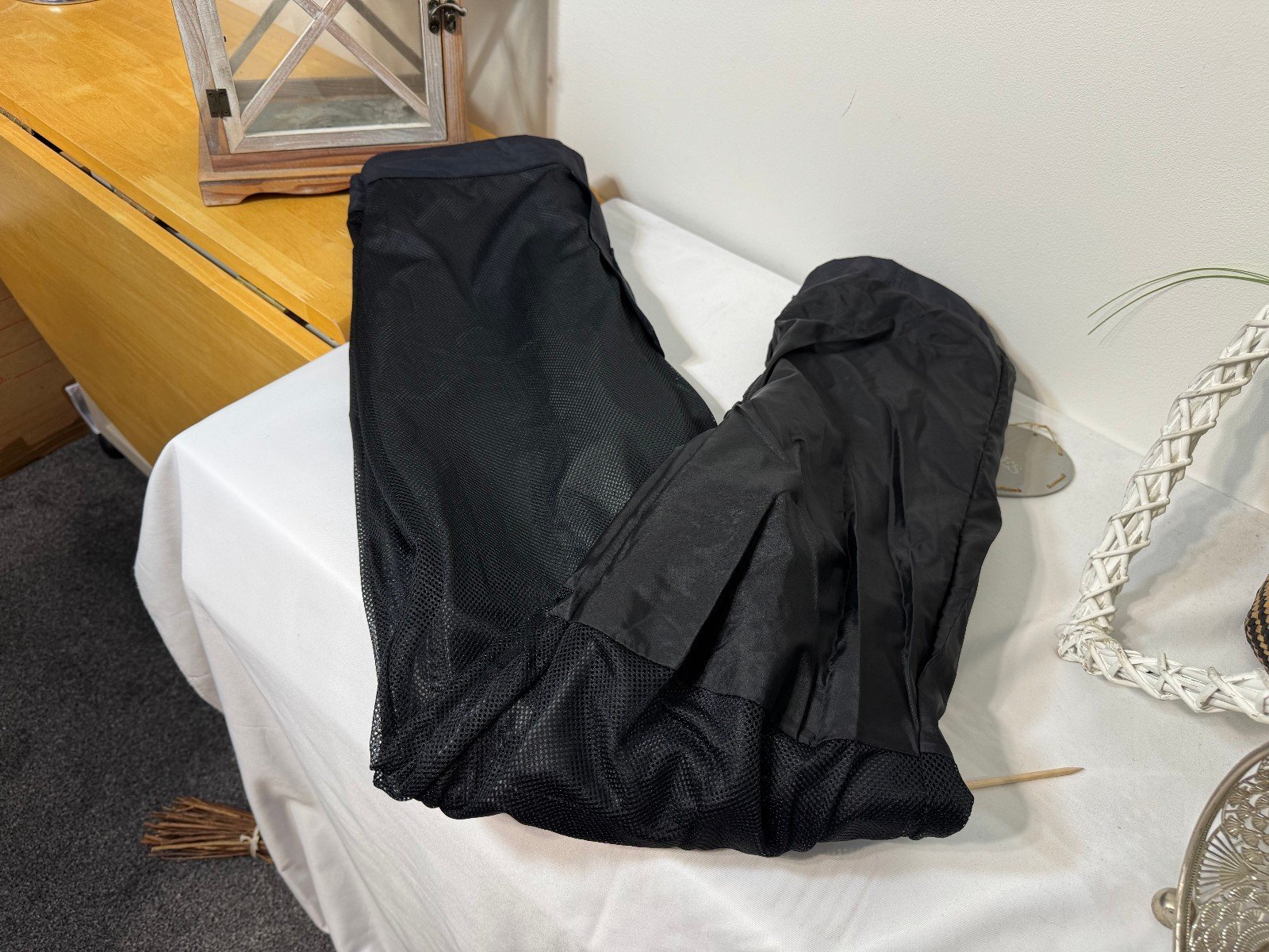 Mountainlife Black Waterproof & Lined Trousers Size L