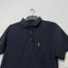 Next Black Motif Pique Knit Polo Top Size 16yr Small Adult