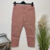 Quba & Co Rose Pink Crop Denim Jeans Size 8