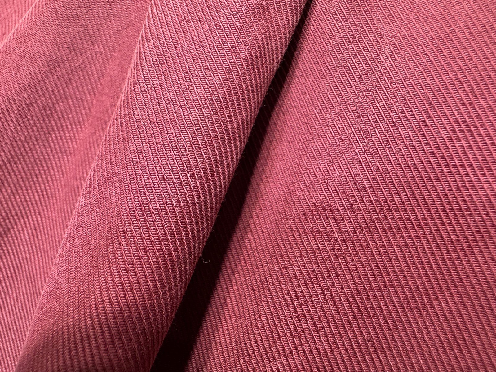 River Island Raspberry Heavy Cotton Long Sleeve Shirt Size M